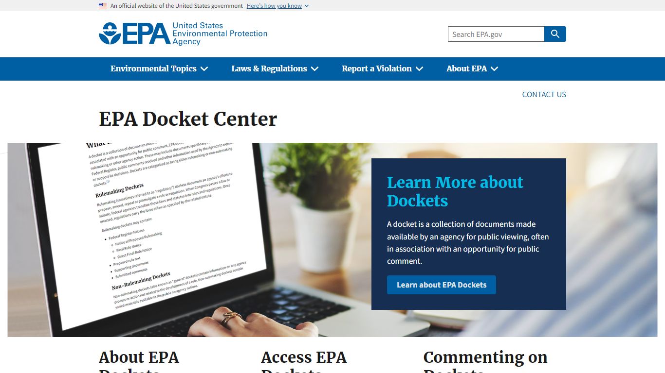 EPA Docket Center | US EPA